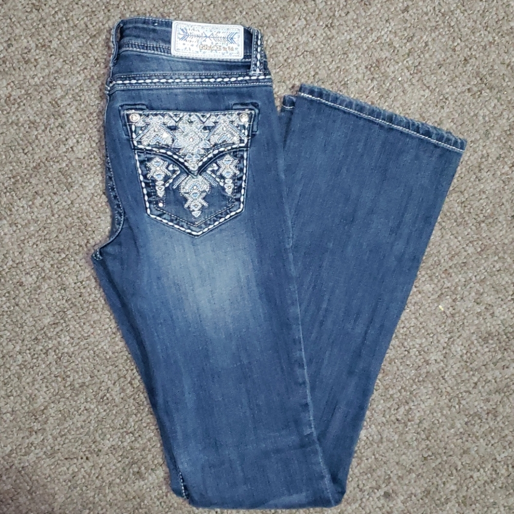 NWOT Grace in LA womens jeans size 27